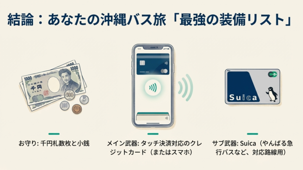 沖縄のバスとSuicaの現状まとめ