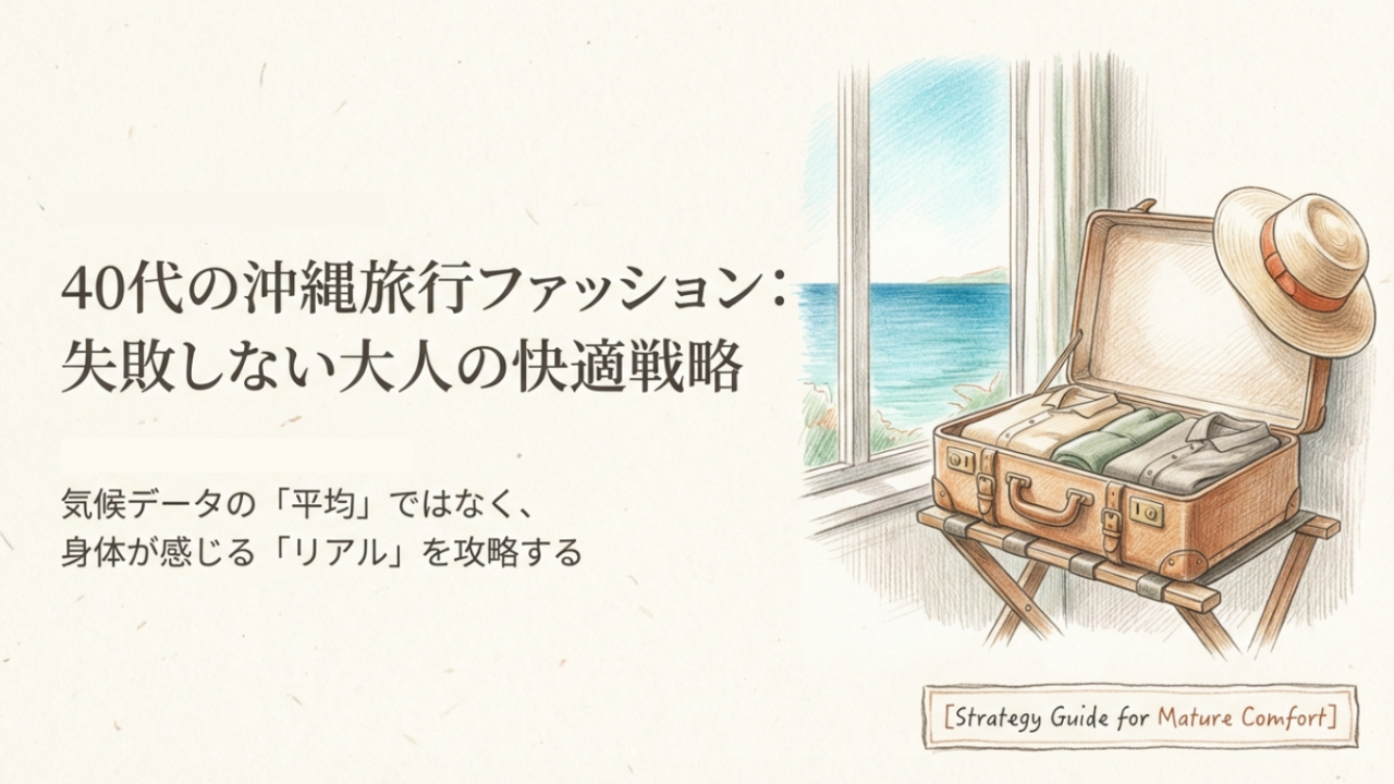 40代の沖縄旅行ファッション！失敗しない服装と季節別コーデ