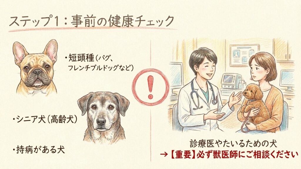 飛行機搭乗前の事前の健康チェック