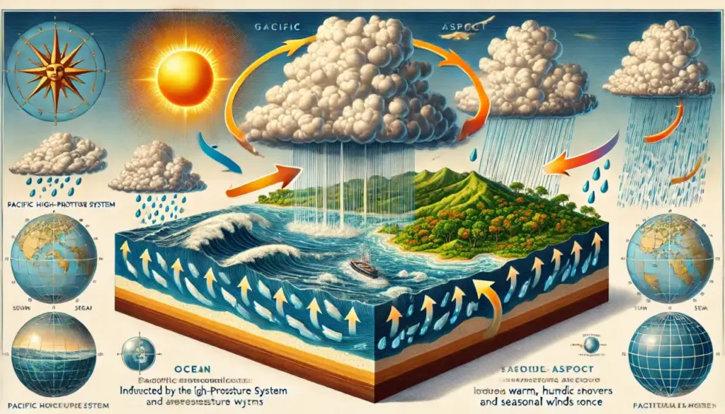 沖縄でずっと雨?それでも充実する旅行の方法 3 沖縄の雨が多い理由とは?