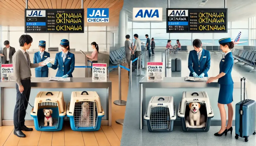 沖縄旅行で愛犬と一緒に飛行機を利用するための準備と注意点 4 沖縄旅行で愛犬を飛行機に乗せる際の注意点