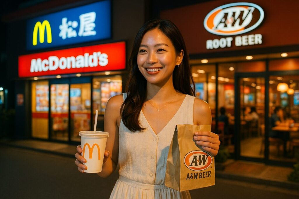 沖縄のコンビニ以外で深夜営業している飲食店
