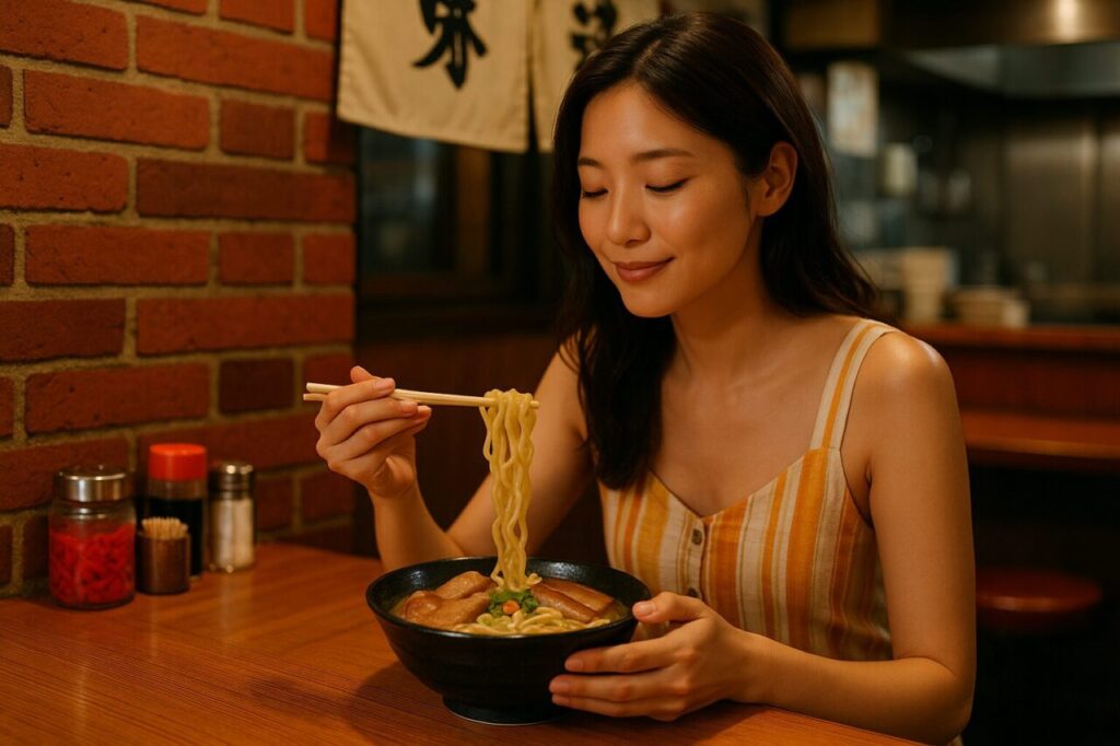 朝まで営業している沖縄のラーメン店