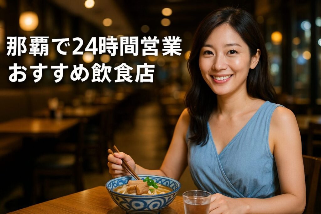 那覇で24時間営業のおすすめ飲食店