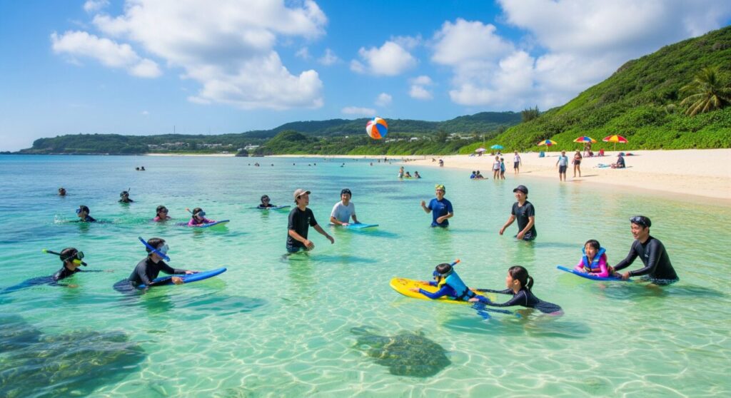 海水浴に最適なシーズン