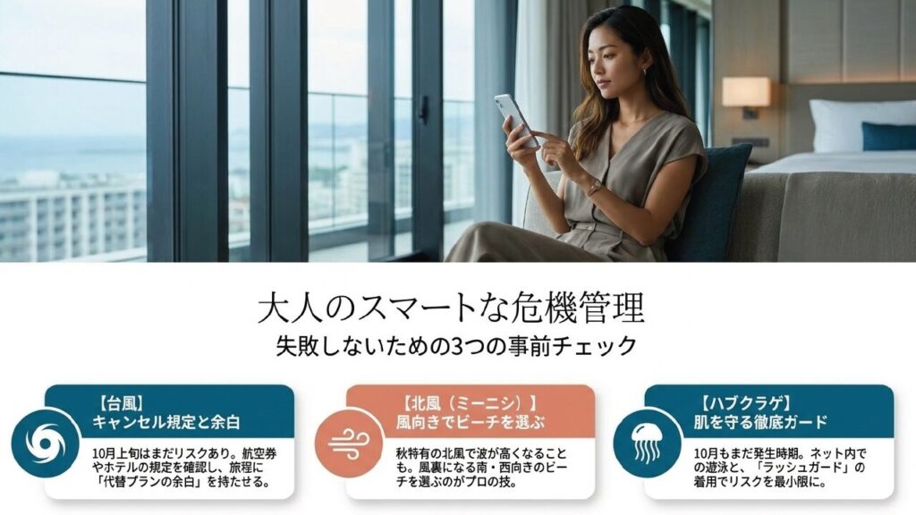 台風シーズンの注意点と万全の対策