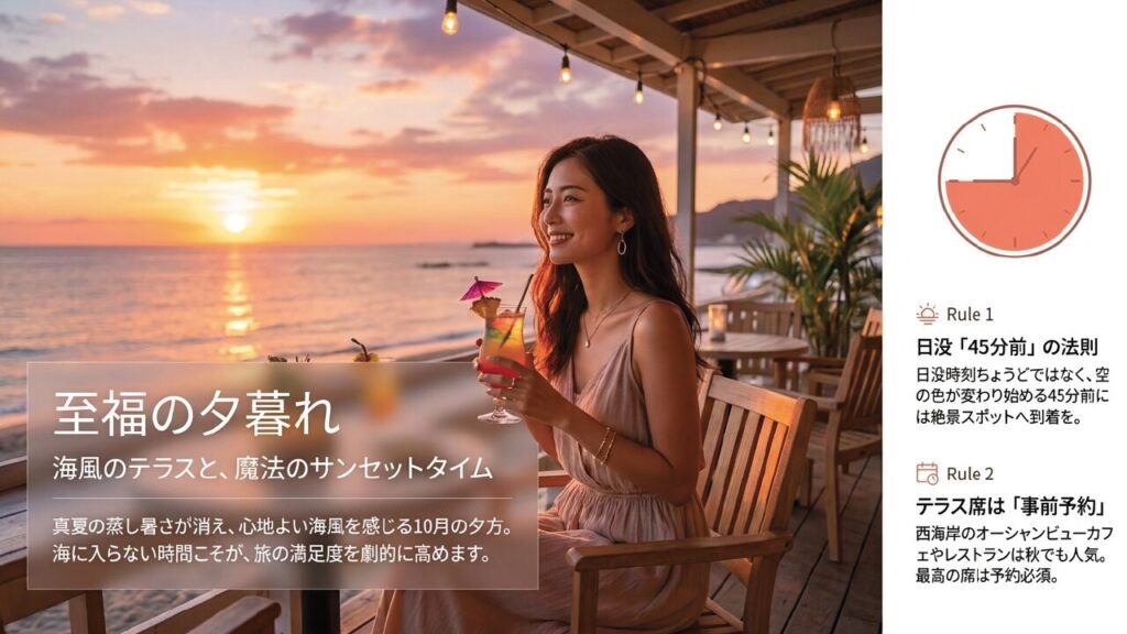 海辺で楽しむ夕日の絶景スポット紹介