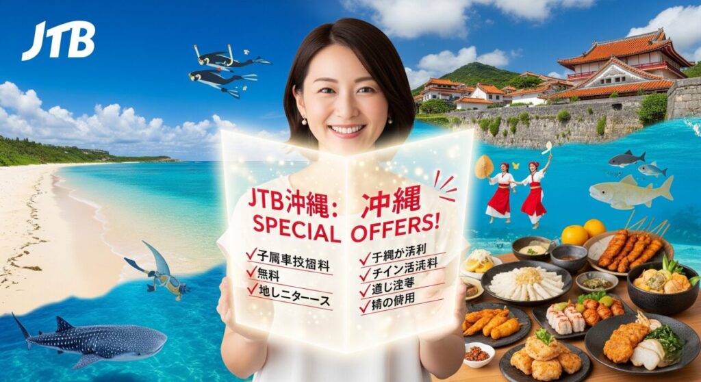 初めてでも安心!沖縄旅行におすすめの旅行会社まとめ【最新版】 2 JTBの沖縄ツアー内容は特典が満載