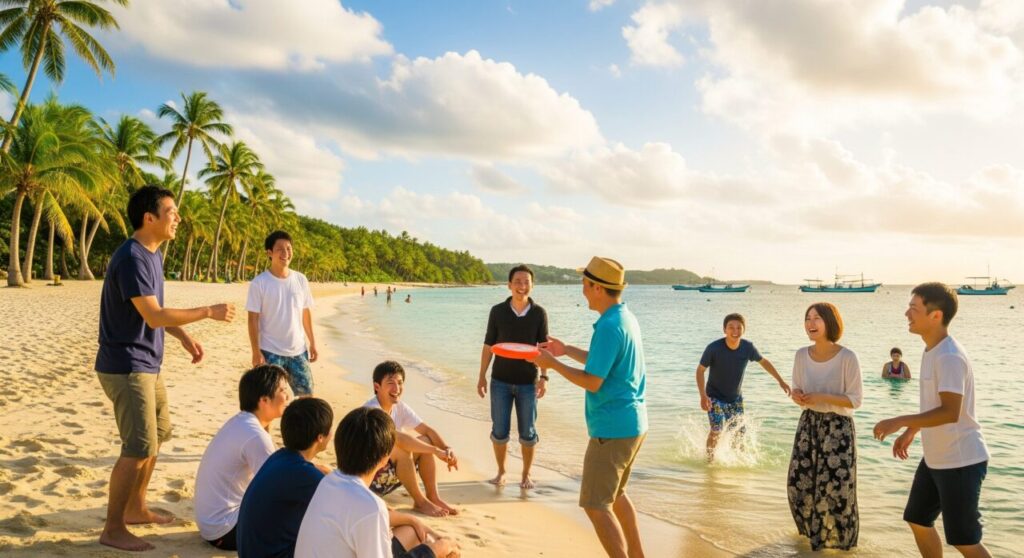 沖縄旅行の出会い完全ガイド!人気スポットから成功のコツまで 8 ビーチでの自然な出会い方