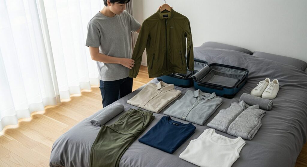 沖縄旅行の荷物を減らすなら!身軽で快適な旅のコツ 2 荷物が軽くなる服装の選び方