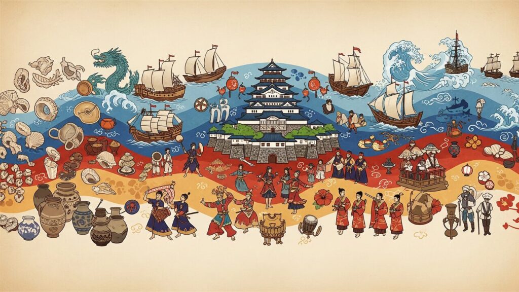 琉球王国ってどんな国?450年の歴史と文化、滅亡までを解説 3 琉球王国ってどんな国?その歴史と繁栄