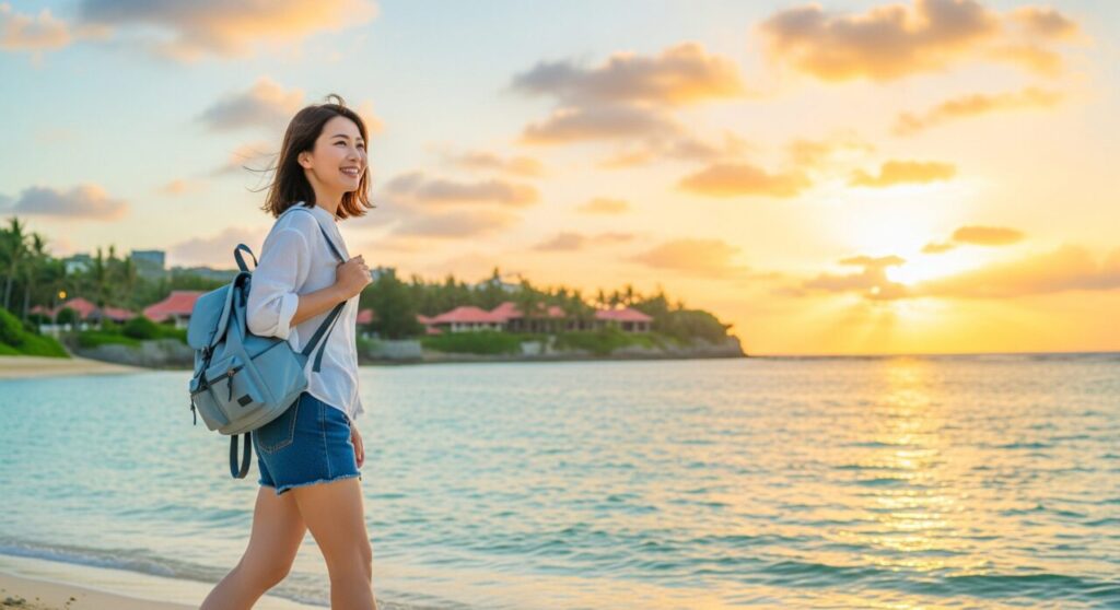 沖縄旅行をリュックだけで楽しむ!身軽旅のコツ 1 リュック一つで巡る沖縄観光の魅力