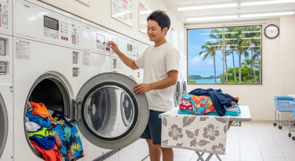 沖縄旅行中の洗濯事情とは？