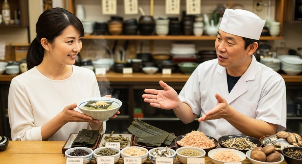 本土の出汁文化との違いはどこにあるのか