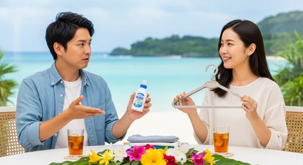 洗剤やハンガーの持参は必要か解説