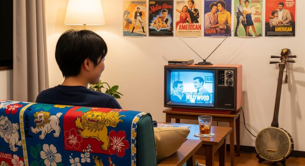 沖縄文化へのアメリカの影響とは?食と音楽、文化の融合を解説 12 映画やテレビを通じたアメリカ文化の浸透