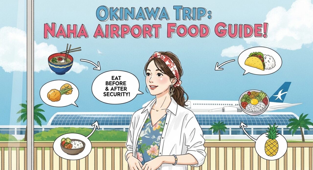 那覇空港の保安検査前後で食事！おすすめ店を完全ガイド