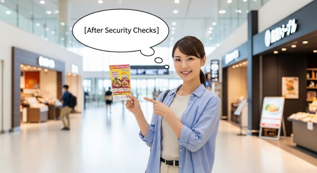 那覇空港の保安検査前後で食事する際のおすすめ【検査後】