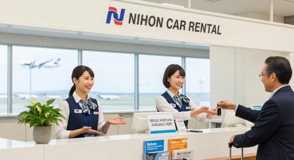 給油後にそのまま返却できるレンタカー会社