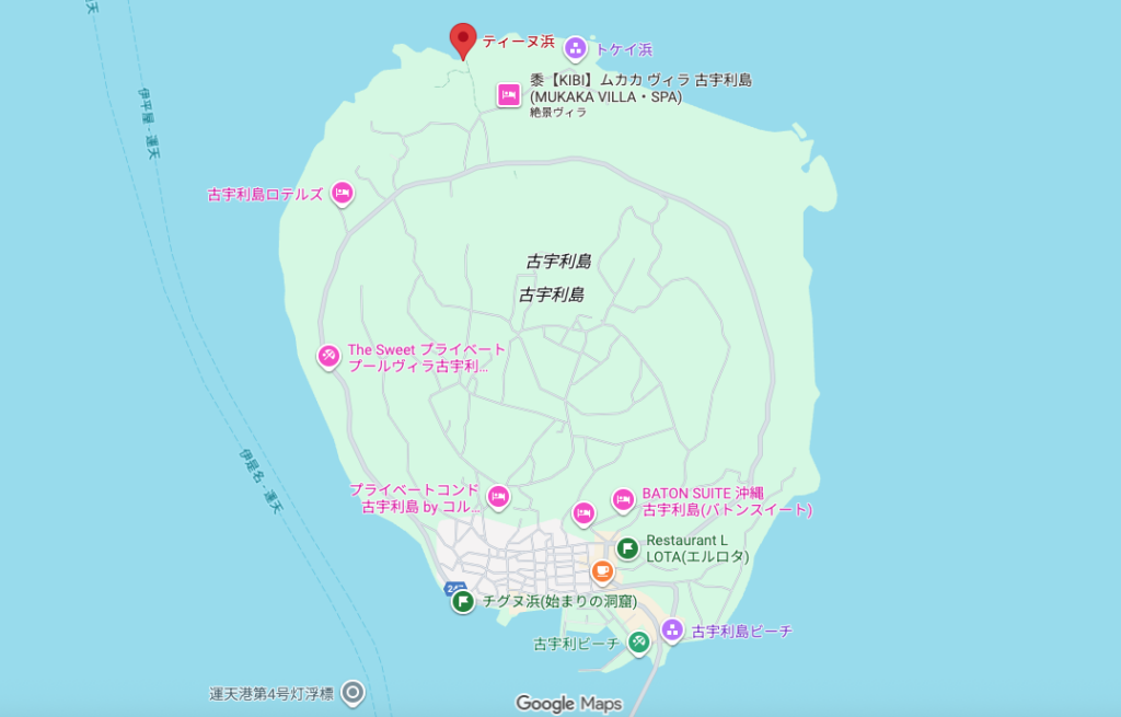 古宇利島 ハートロック満潮攻略ガイド|失敗しない時間と注意点 4 ハートロックの場所とアクセス方法