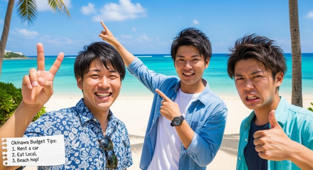 予算と注意点のまとめ（沖縄観光を男同士で）