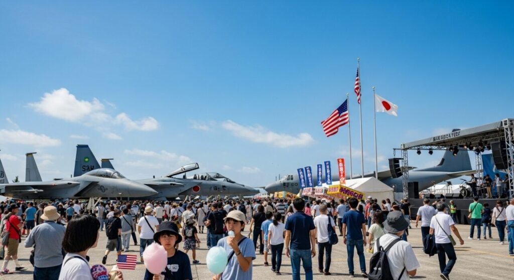 沖縄観光で米軍基地を楽しむ方法と注意点 7 嘉手納基地アメリカフェスト