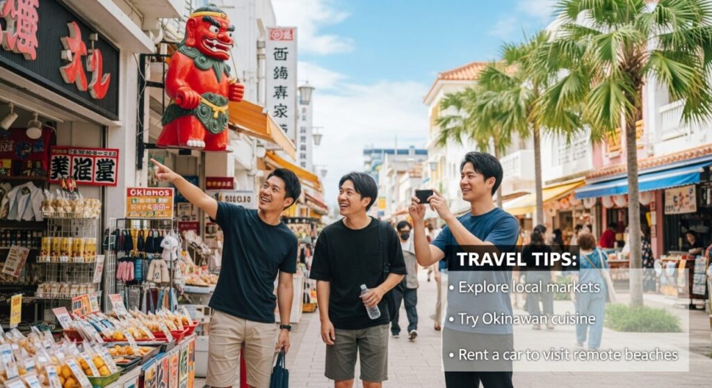 沖縄観光を男同士で計画する人のための実践的ガイド 15 国際通りと公設市場の男子旅術