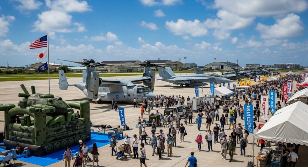 沖縄観光で米軍基地を楽しむ方法と注意点 8 普天間フライトラインフェアの見どころ