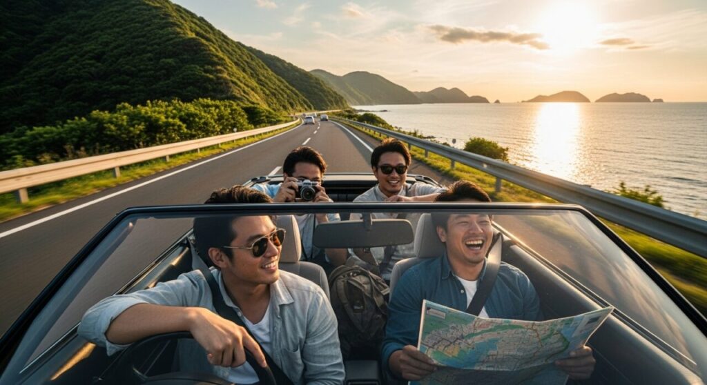 沖縄観光を男同士で計画する人のための実践的ガイド 4 男旅向けモデルコースとドライブ