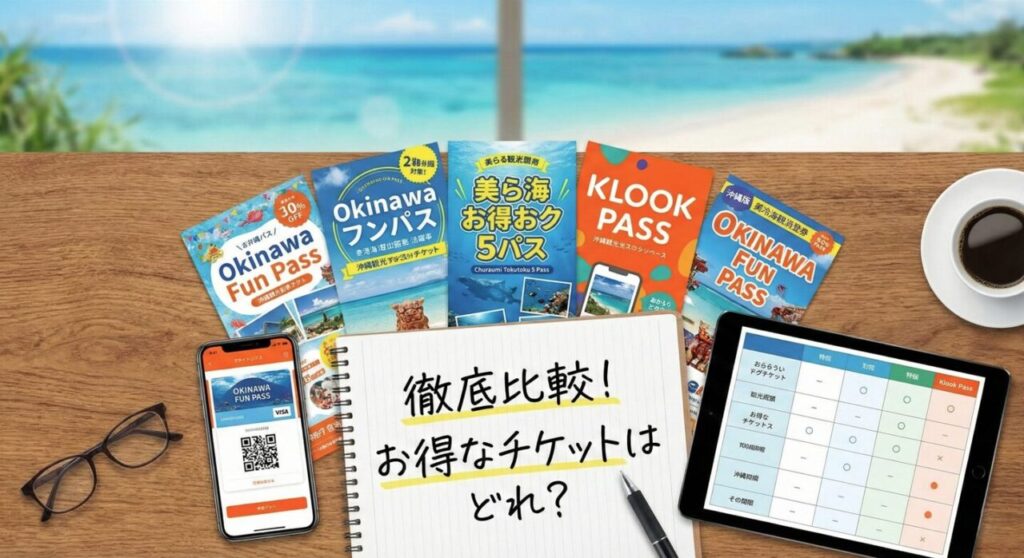 沖縄観光の割引チケットを徹底比較