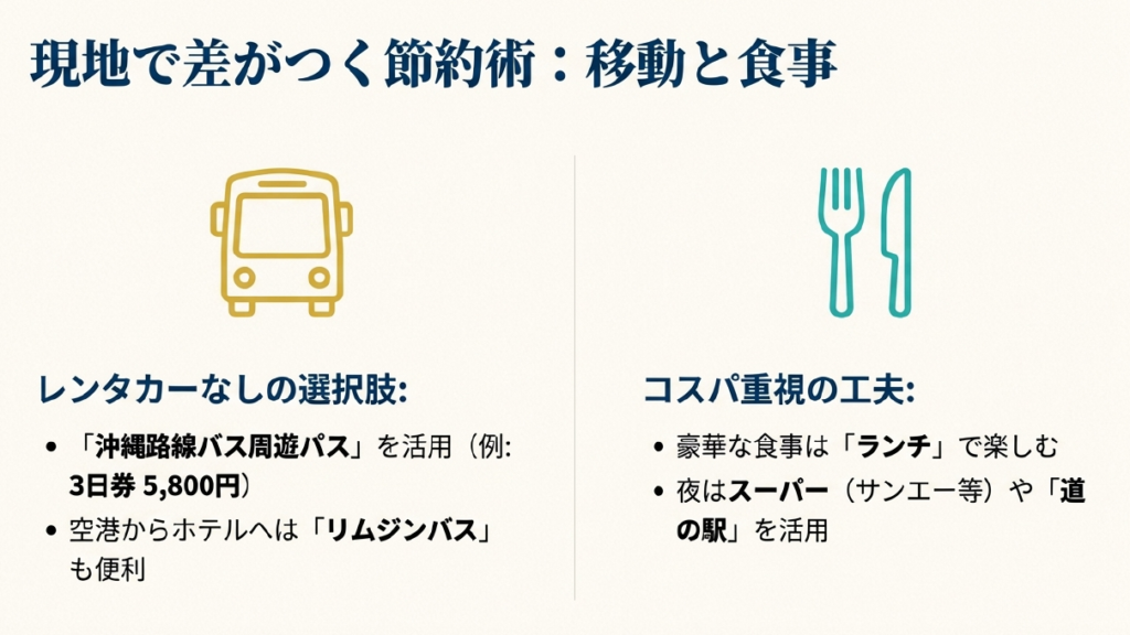 コスパ重視なら食事はランチを贅沢に