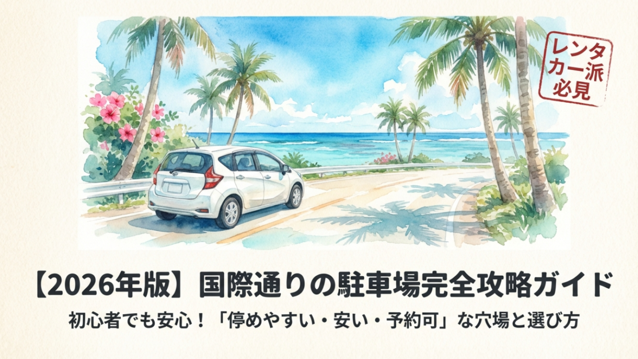 2026年版 国際通り駐車場完全攻略ガイド レンタカー派必見