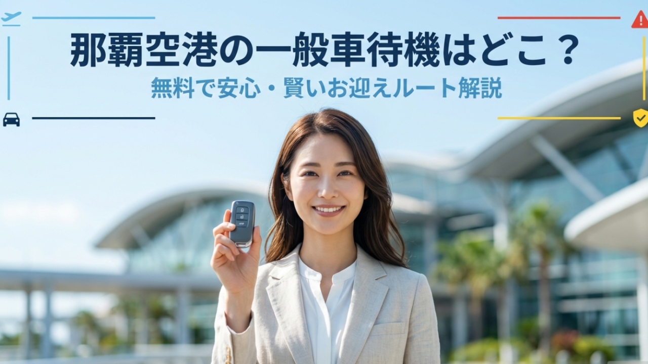那覇空港の一般車待機はどこ？無料駐車場と迎えの正解ルート解説