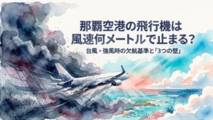 01那覇空港の欠航基準と3つの壁