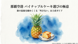 那覇空港で買えるパイナップルケーキ徹底比較！売り場とおすすめ