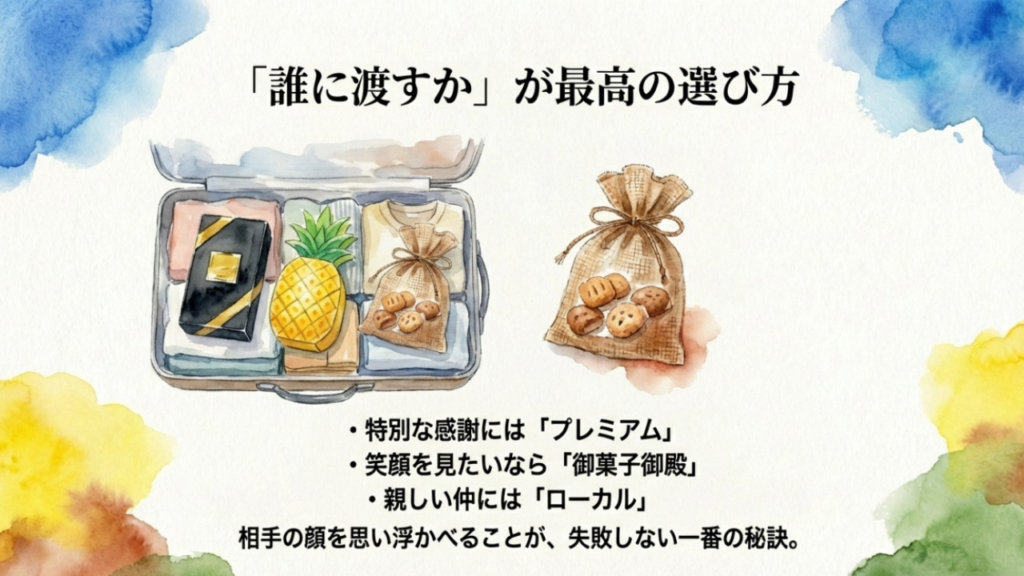 那覇空港で買えるパイナップルケーキ徹底比較!売り場とおすすめ 12 スーツケースにパッキングされた沖縄土産のパイナップルケーキとちんすこう