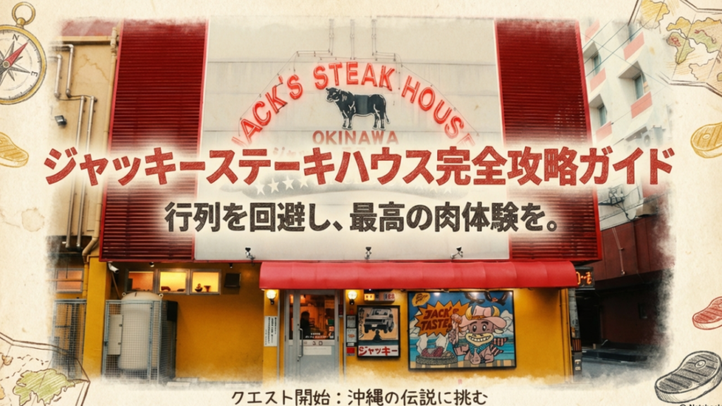 ジャッキーステーキハウスの待ち時間を完全攻略！予約不可でも楽しむ裏技