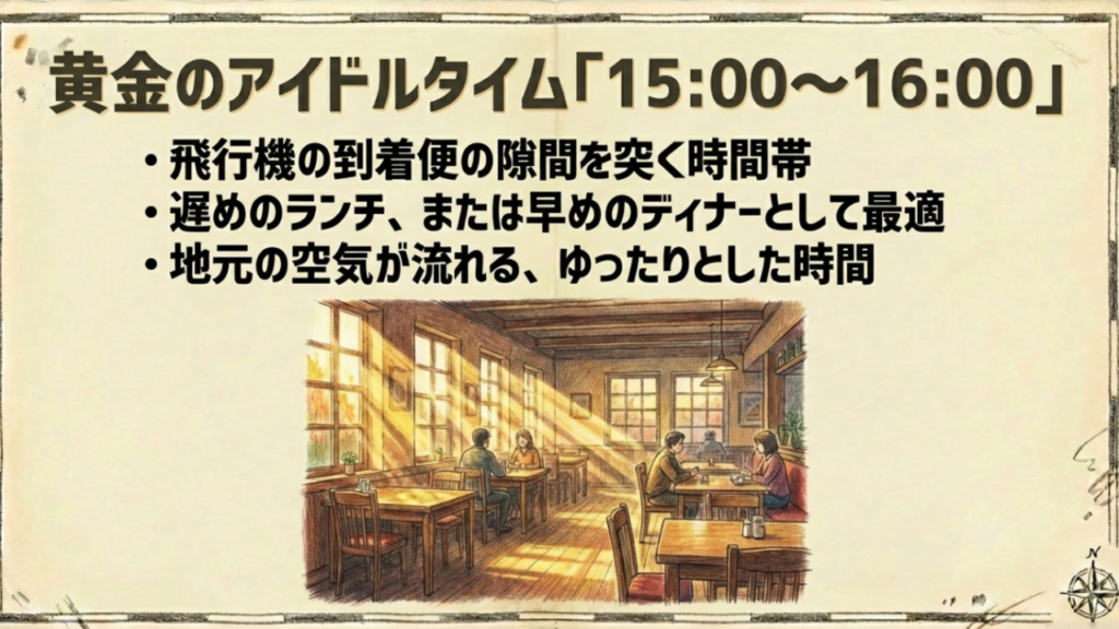 意外な穴場 15:00〜16:00を狙え ジャッキーステーキハウスのアイドルタイム攻略:15時から16時のエアポケットを狙う