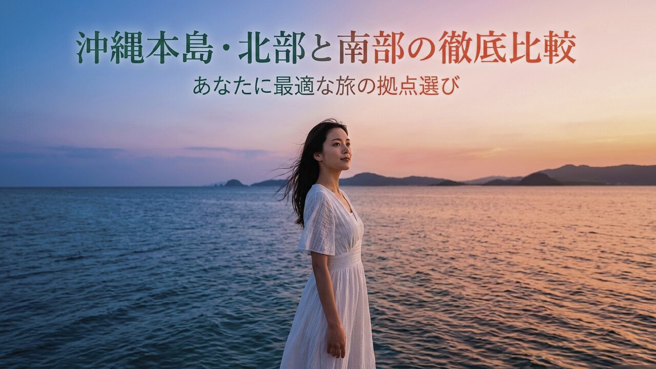 沖縄の北部と南部の違いを徹底比較！どっちがおすすめ？