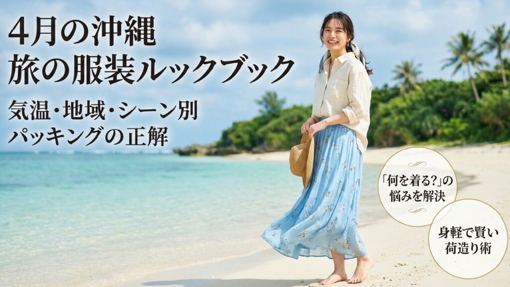 4月の沖縄旅行での服装は？気温や海開きの状況を徹底解説