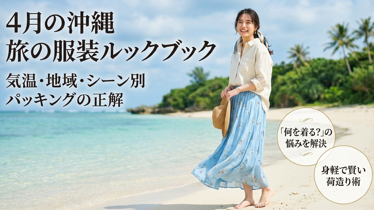 4月の沖縄旅行での服装は?気温や海開きの状況を徹底解説