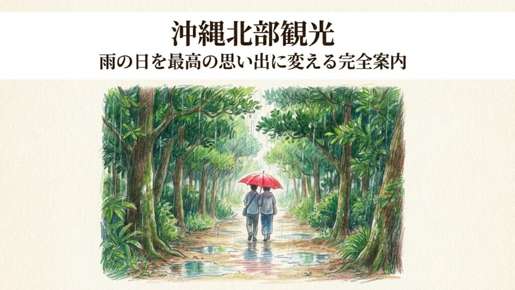 沖縄北部の観光で雨の日でも楽しめる！おすすめスポットと対策ガイド