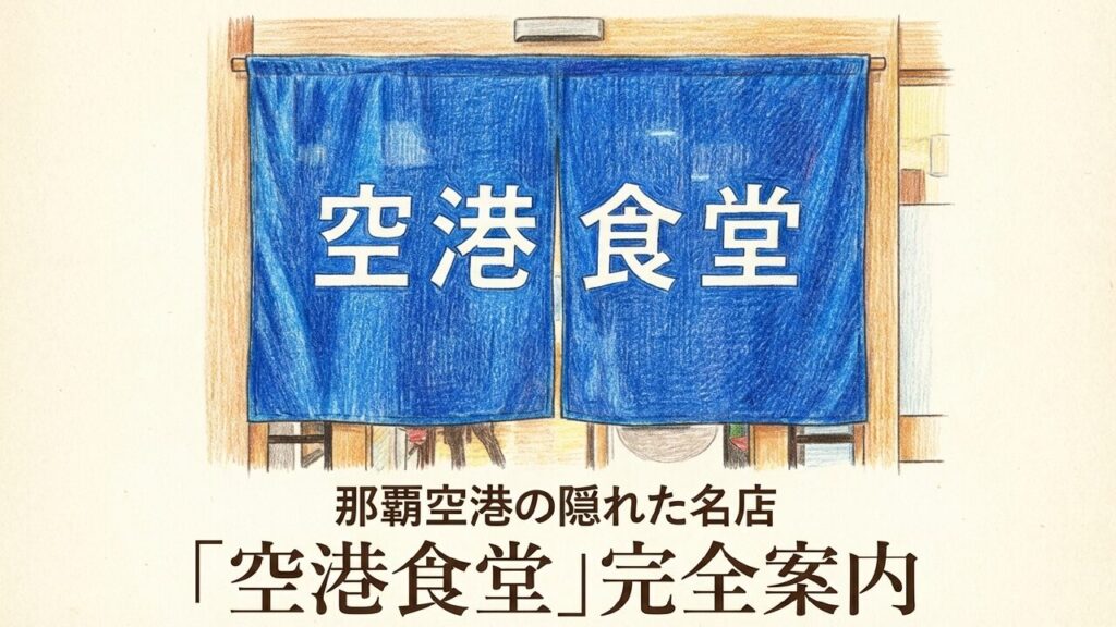 那覇空港の空港食堂のメニューおすすめ完全ガイド