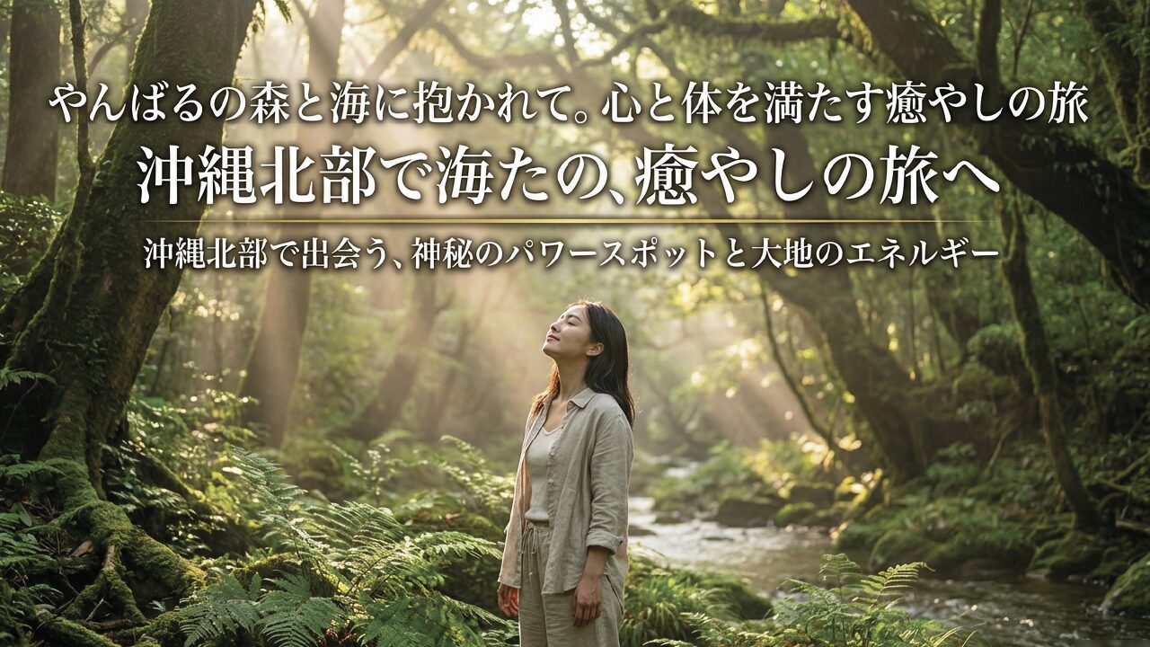 沖縄北部のパワースポット!神秘の森と海で心癒される旅