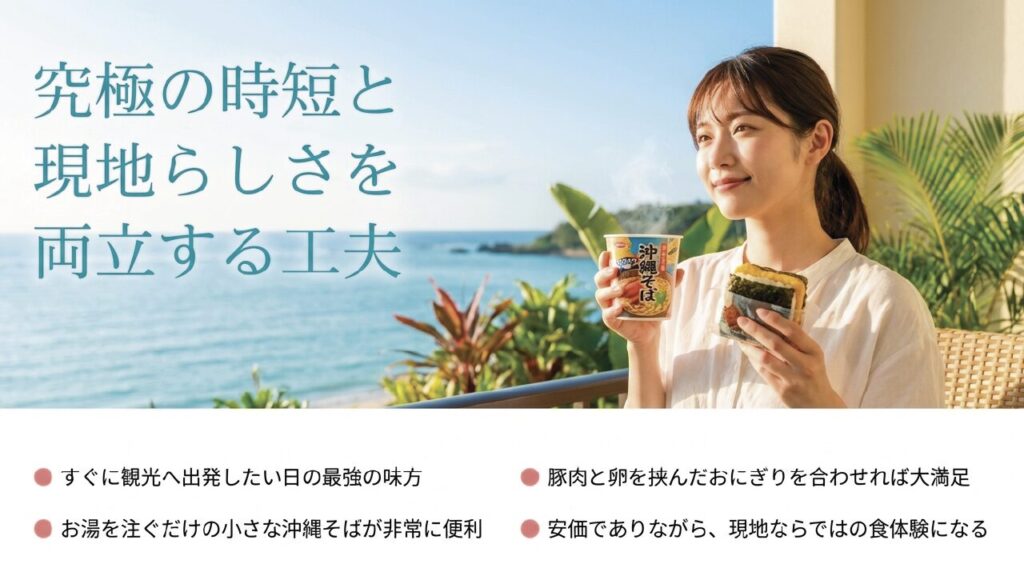 究極の時短と現地らしさを両立する工夫