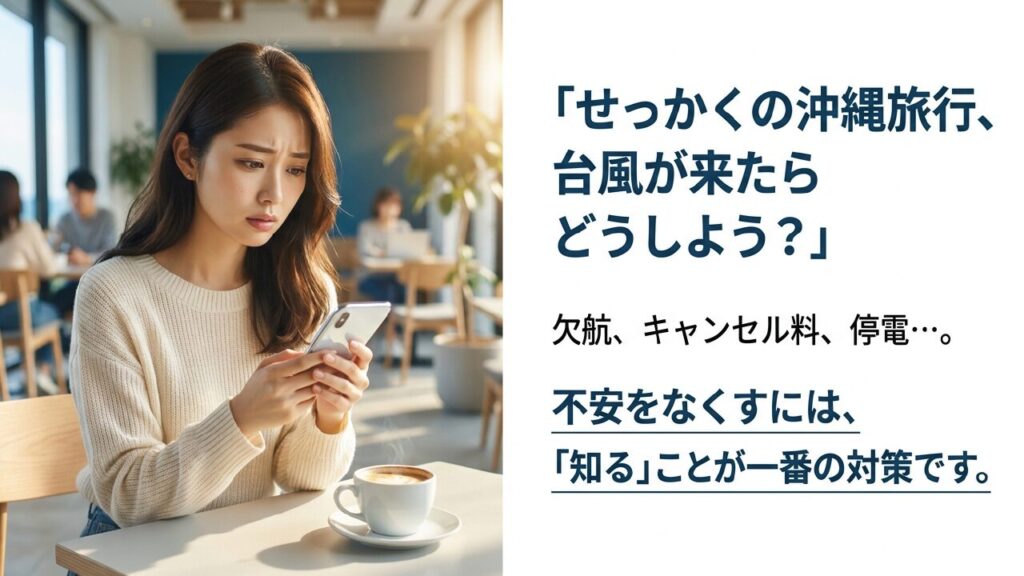 スマホを見て不安そうな女性
