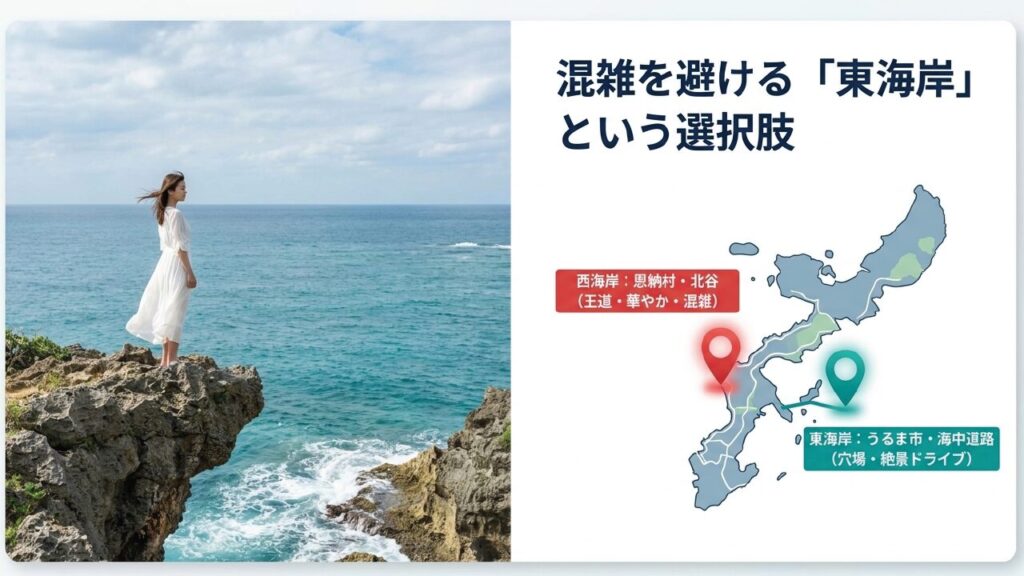 混雑を避ける沖縄東海岸のドライブ穴場ルート