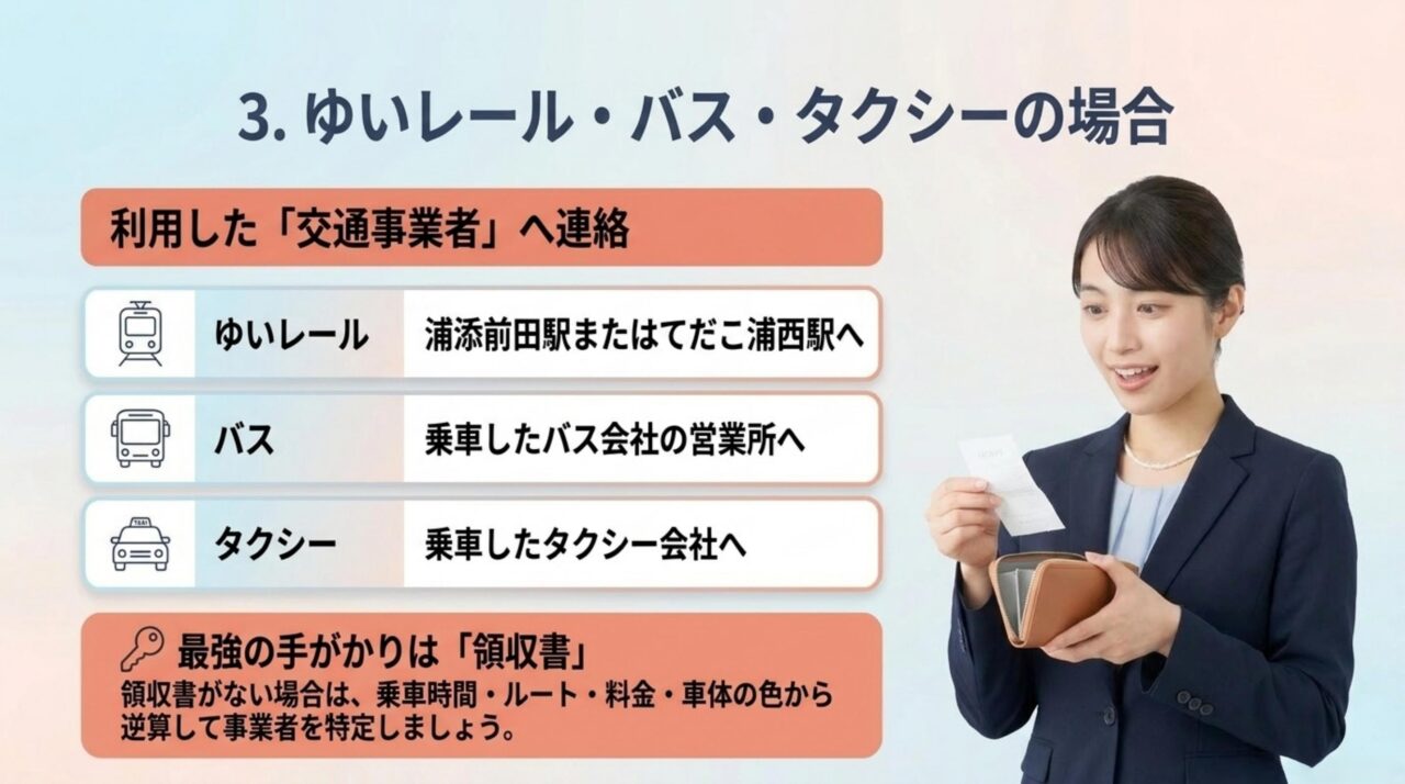 那覇空港アクセス中にゆいレールバスタクシーで忘れ物をした場合の問い合わせ先