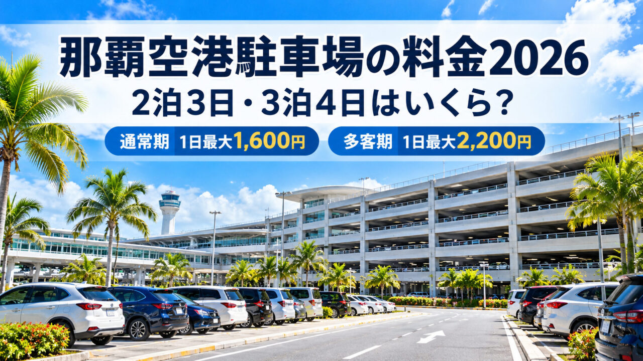 Naha Airport Parking Fees 2026
